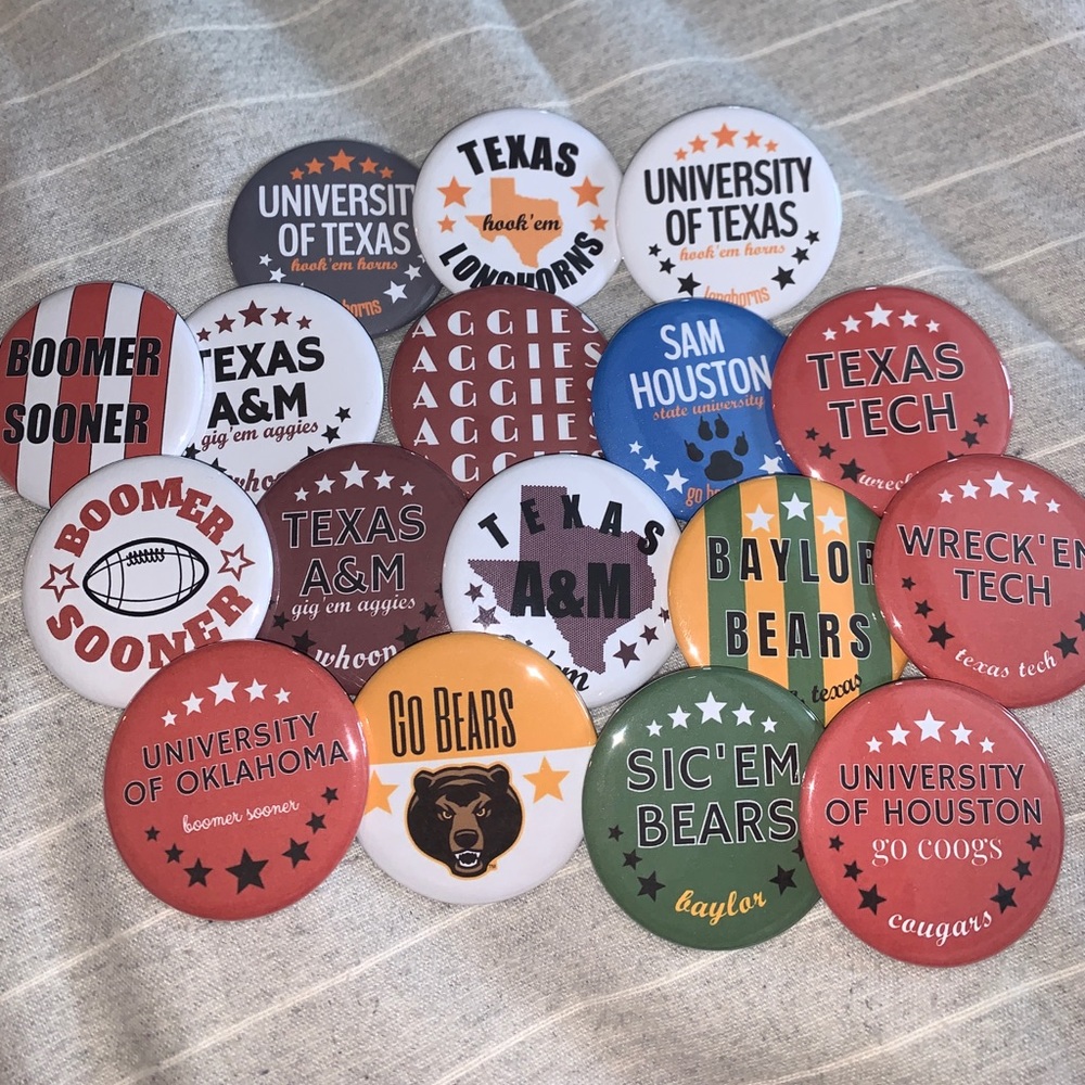 college, sorority, event buttons - Picture 4 of 6